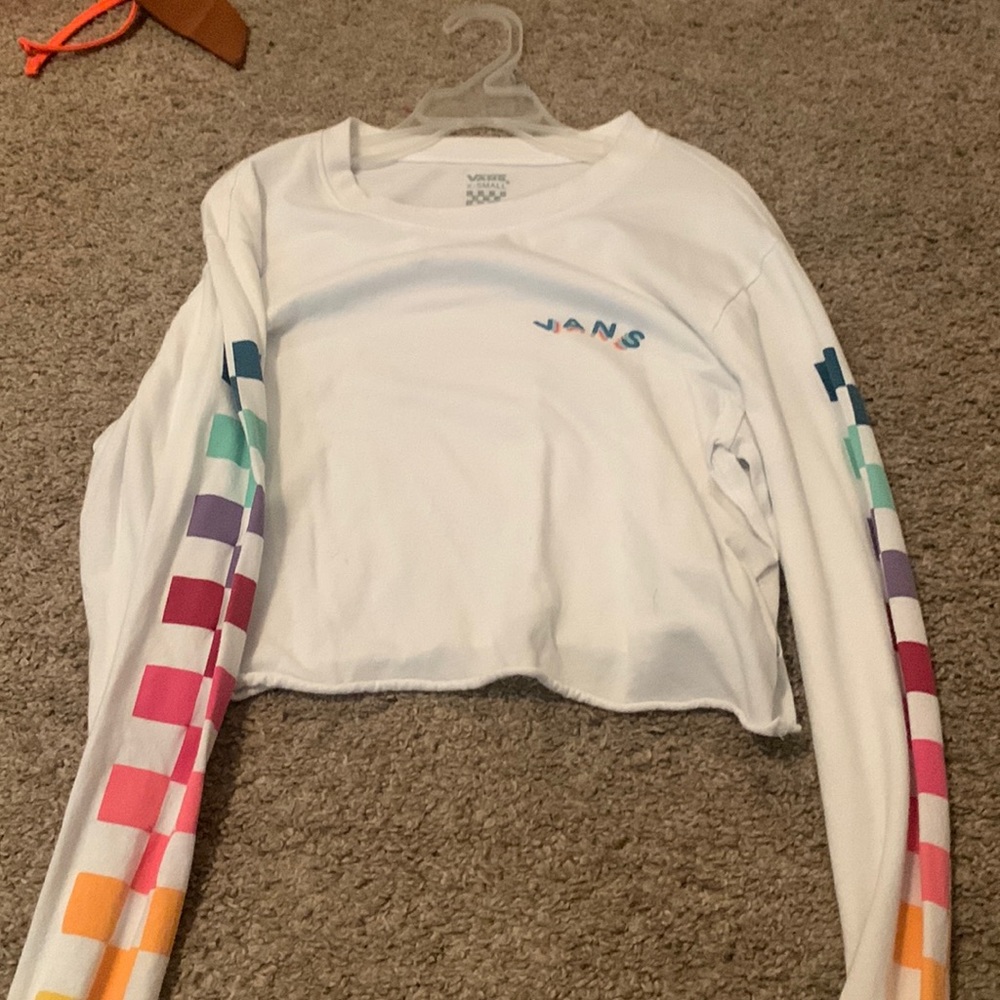 vans rainbow shirt